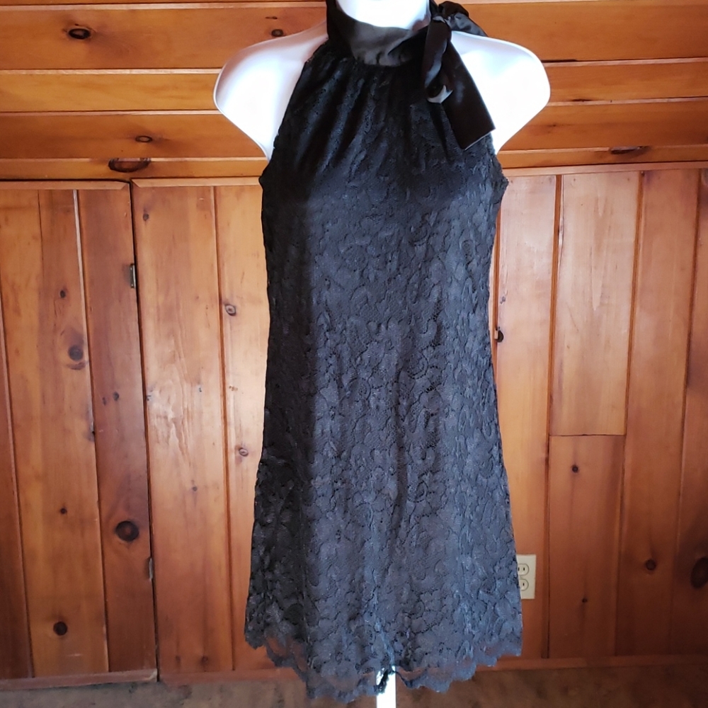 🆕️ Wet Seal black lace mini dress